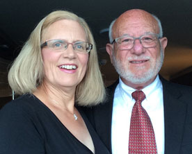 Caroline ’75 and Steve ’76 Polster. Link to their story