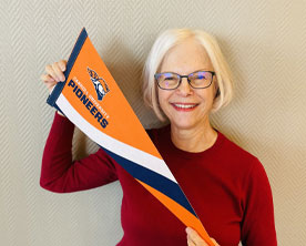 Gail (Gaulke) Brugioni ’73. Link to her story